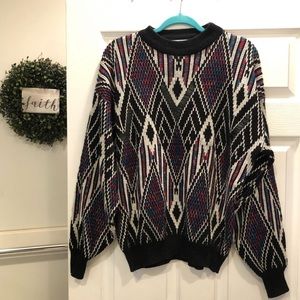 Vintage Knit Sweatshirt